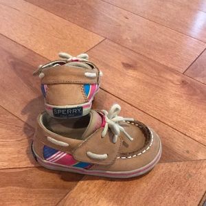 Little girls Sperry topsiders